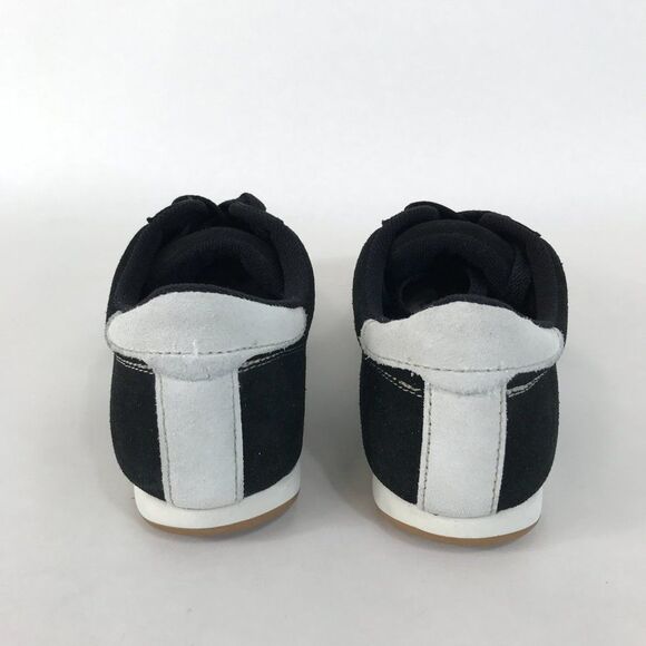 NEW Steve Madden Jockk Black Suede Sneakers Women's Size 10 Leather Lace Up - Picture 6 of 13